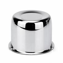 Trailer Hub Dust Cap Anti Wheel Cover with Flange Low-Profile Hubcap for black