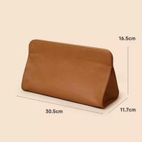 Hairdressing Tool Organizer Bag PU Leather Hair Straightener & Curling Iron Storage Bag Hair Dryer Storage for Home & Salon Use ruda