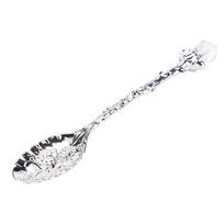 Coffee Spoon Crystal Head Dessert Tea Ice Cream Flatware Dining Bar Kitchen Scoops Accessories sidabras