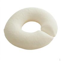 Memory Foam Neck Pillow, Washable Massage Soft Pillow for, Face Down Salon white