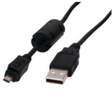 Kabelis USB2.0 AM - Nikon 8pin (UC-E6) (USB7)