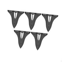 5 Drain Clamps for Solar And Photovoltaic Modules, Easy to Install, Drainage Solution. 4cmx3cmx1cm black