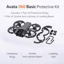 DJI Avata 360 Lightweight Full Protection Kit No Vision Blocking, No Panoramic Interference, Super Snug Fit, ABS 360° Armor