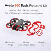 DJI Avata 360 Lightweight Full Protection Kit No Vision Blocking, No Panoramic Interference, Super Snug Fit, ABS 360° Armor