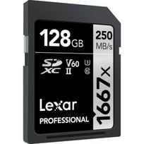 Lexar atm.korta Professional 1667X SDXC 128GB UHS-II (V60) R250/W120