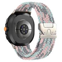 Nertas dirželis Samsung Galaxy Watch 8 40 44mm/8 classic Juosta Parašiuto Sagtis diržas Correa Apyrankė Galaxy watch8 dirželiams Galaxy watch 8 40mm gray