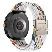 Nertas dirželis Samsung Galaxy Watch 8 40 44mm/8 classic Juosta Parašiuto Sagtis diržas Correa Apyrankė Galaxy watch8 dirželiams Galaxy watch 8 40mm gray