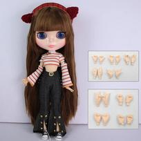 ICY DBS Blyth lėlė 1/6 BJD Anime lėlė sąnarinis kūnas Balta oda Matinis veidas Specialus derinys 30 cm ŽAISLAS full set with hands