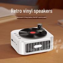 Xiyi Mini Retro Record Player Bluetooth Speaker CN plug (adapter included) (CN version)