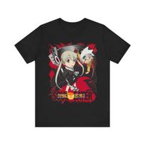 Anime Soul Eater Maka & Soul T-Shirt Size S-5XL, Gift For Friends S black