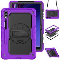 For Samsung Galaxy Tab S10 S9 S8 Ultra 14.6 S7 Plus FE 13.1 12.4 11 Inch A8 10.5 X200 S6 Lite Case Kids Stand Tablet Cover Strap Tab S6 Lite 10.4