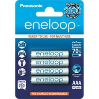 Panasonic Eneloop baterijos AAA 750 mAh-4BP