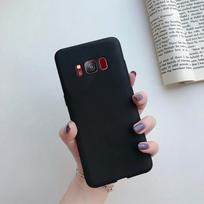 For Samsung Galaxy S6 S7 Edge Case Galaxy S8 S9 S10 Plus Back Cover Plain Shell for Samsung S10+ S9+ S8+ S10e Phone Cases Fundas S10e juoda