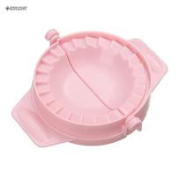 5pcs DIY Plastic Dumpling Mold Dough Press Gadgets Dumpling Maker Cooking Dumplings Tools Dumpling Making Kitchen Accessories 5pcs*random color white