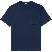 LOEWE T-Shirts Men's Blue Crew Neck Thin H526Y22XBC-9602 XL black