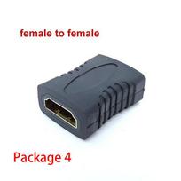 Reguliuojama jungtis 90 270 laipsnių Hdmi suderinamas vyriškas ir moteriškas tiesaus adapterio keitiklis dešiniojo kampo alkūnė HDTV vaizdo įrašui package 4