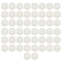 50 Waxes Seal Sticker with Selves-Adhesive Backing, Raised Sealing Waxes Accent for Envelopes, Invitations, Card, and Gifting Box
