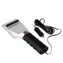 Auto Heated Electric Windshield Ice Scraper Flashlight Snow Melter Removal Car Electric