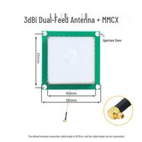 UHF RFID Passive Reader Writer with Long-Distance Ceramic Antenna for Card Reading