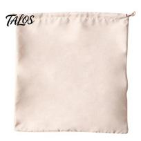 Dust Proof Handbag Storage Bag Suede for Handbag, Drawstring Closure Protective Moisture Cover Wardrobe Organizer, Portable or Travel Expensive Bags M