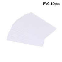 10 vnt. perrašoma 125 kHz RFID T5577 5200 EM4305 tuščia PVC kortelė išmanioji prieigos kontrolė raktų klonavimo programa 1 white
