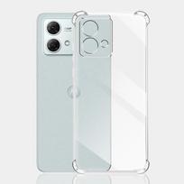 For Moto G84 5G G45 Case Clear Silicone Soft Phone Case For Motorola Moto G84 5G G45 Transparent Shockproof Protect Back Cover For Moto G45 white