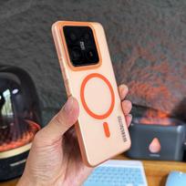Fahsion Ice Fog Magnetc Case For Motorola Signature Moto Edge 70 Fusion+ 60 Pro 50 Neo G77 G67 G57 G17 Power G86 Anti-drop Cover Motorola Moto G86