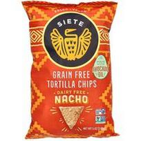 Siete, Be grūdų tortilijų traškučiai, nacho, 142 g