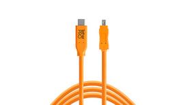 Tether Tools kabelis TetherPro USB-C to 2.0 Mini-B 8-pin (4.6m) - Orange (CUC2615-ORG)