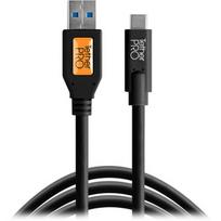 Tether Tools kabelis USB 3.0 to USB-C Juodas (CUC3215-BLK)