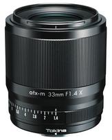 Tokina objektyvas atx-m 33mm AF F1.4 X (Fuji) + Tokina protector magnetinis filtras