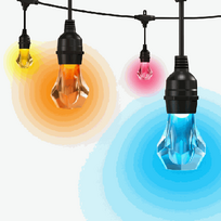 Lauko girlianda Nanoleaf Essentials Matter Smart Multicolour, Starter Kit 15 m