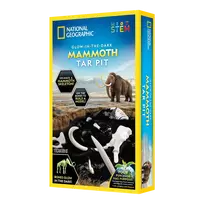 NATIONAL GEOGRAPHIC rinkinys Glow-in-the-Dark Tar Pit Mammoth Excavation, CRNGTPMAM6L