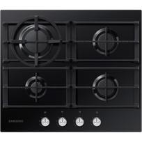 Samsung Dujinė viryklė NA64H3010AK/01, 8300 W, 4 degikliai, Grūdintas stiklas, Mechaninė, Ketaus, Elektrinis uždegimas