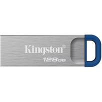 Kingston USB atmintinė DataTraveler Kyson DTKNG2/128GB, 128GB, USB 3.2 Gen 1, 220MB/s, metalinis, be dangtelio, raktų pakabukas