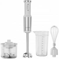 Aeno rankinis blenderis AHB0004W, 1200W, 0,5L, 0,8L, 9000-14500 aps/min, plieninė kojelė, plaktuvas, ergonomiškas