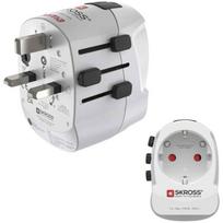 Hama kelionių adapteris 00223477, 100-250V, 1680W, 7A, 2 USB prievadai, USB-C PD 30W, USB-A 20W, C/F lizdai, B/E/F/G/I kištukai
