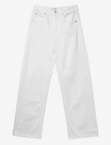 Replay - Narja Trousers Baggy - Platūs džinsai - Balta