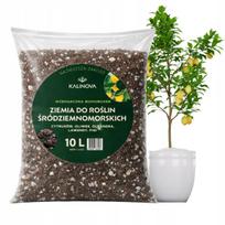 KALINOVA dirvožemis Viduržemio jūros augalams, citrusams, alyvmedžiams ir oleandrams, 10 l