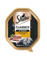 SHEBA Classics 85g Paukštienos kokteilis - šlapias maistas katėms paštetas