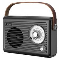 Nešiojamas "bluetooth" radijas "savio Retro" su akumuliatoriumi
