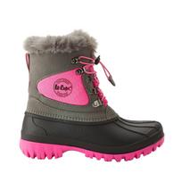 Vaikiški batai Lee Cooper juodai-pilkai-rožiniai LCJ-26-44-4570K