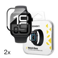 Wozinsky aizsargstikls priekš Apple Watch Series 10 (46 mm) | melns (2 gab.)