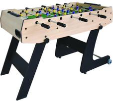 RoGer Wood Football Table Folding 121x61x81 cm