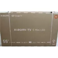SALE OUT. Xiaomi TV S Mini LED 55 2026 | SALE OUT. Xiaomi S Mini LED 2026 | 55 | Smart TV | Google TV | 4K UHD | Dark Grey | DAMAGED PACKAGING