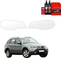 GrizzGlass Bespalvė apsauginė plėvelė BodyShield žibintams BMW X5 E70 SUV 5D (2006-2013) [2w1] (GRZ19744)