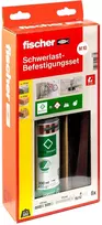 Fischer sunkiųjų tvirtinimo rinkinys 571013 FIS V Zero 300 T SBS M10R, 300ml, M10x170mm, 6 vnt, betonui, srieginė veržlė