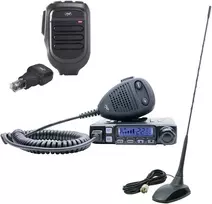 CB radijo stoties rinkinys PNI Escort HP 7120 ASQ su CB antena PNI Extra 48 ir papildomu „Bluetooth“ mikrofonu PNI Mike 65