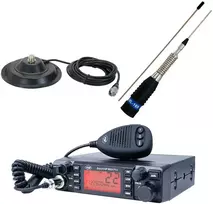 CB PNI ESCORT HP 9001 PRO ASQ radijo stoties komplektas + CB PNI ML160 antena su 145 / PL magnetu