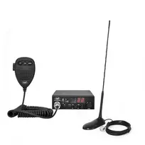 CB radijo stotelė PNI ESCORT 8000L ASQ + CB antena PNI Extra 45 su magnetu
